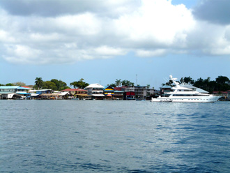 Bocas del Toro, ocean view.