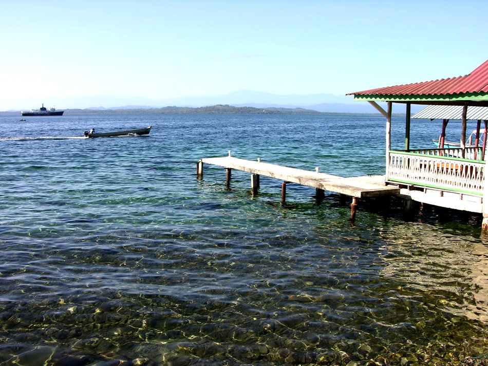 Waterfront view, Bocas del Toro.