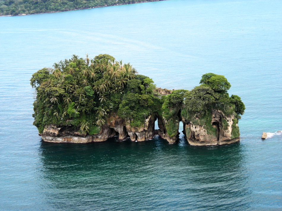 Bird Island up close.