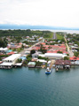 Bocas town, showing airport.