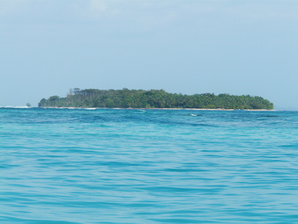 One of the islands of Bocas, close to Sunset Point.